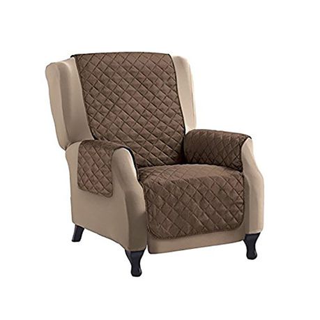 Deluxe Single Seater Reversible Couch  - PETS.    Brown-Cream_0