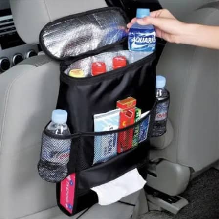 CAR BACK SEAT ORGANIZER COOLER BAG_0