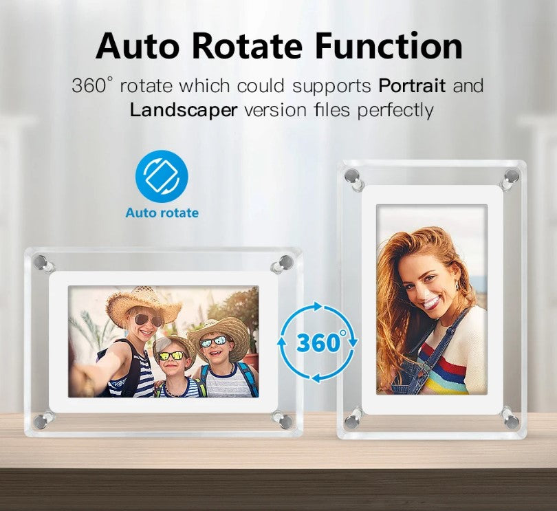 5 inch HD 1080p Digital Photo Frame Advertising Machine Video/Picture Display Player_4
